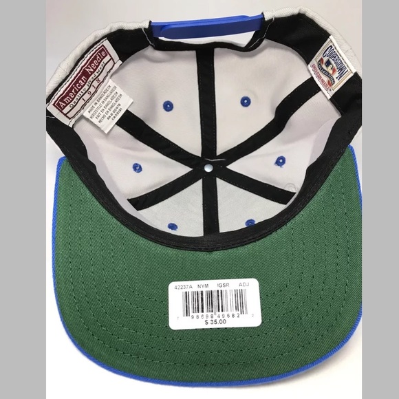 American Needle New York Met Snapback Baseball Hat - Picture 5 of 7